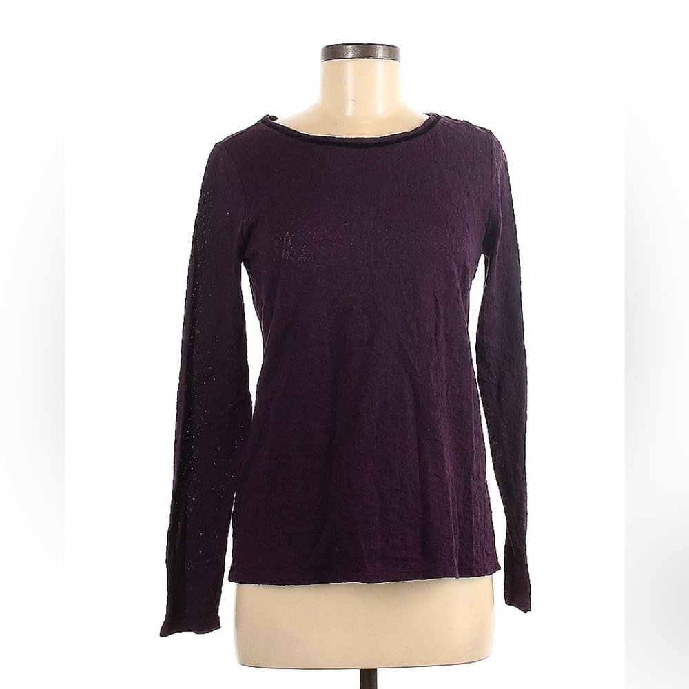 LOFT Purple Lace Blouse
